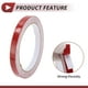 thumbnail image 5 of Cinta de Rayas Unique Bargains 12mmx10m Calcomanías de Rayas para Coche, Motocicleta y Carreras de Barcos, Stickers DIY Rojo Brillante 1 Pc, 5 of 7