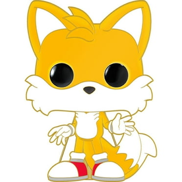 Sonic Super Tails Large Enamel Funko Pop! Pin #01
