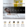 thumbnail image 5 of Baroque Yellow Blackout Curtains 54 Inches Long for Bedroom, Vintage Damask Classic Floral Thermal Insulated Room Darkening Black Out Window Curtain Panels Grommet Drapes for Living Room, 5 of 8