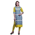 thumbnail image 1 of Bimba PrintedÂ&nbsp;KurtiÂ&nbsp;Summer Wear Kurta Straight Tunic Dresses For Women, 1 of 6