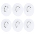 thumbnail image 4 of Parches de PVC duraderos con hebillas de acero inoxidable para inflables, juego de 6 almohadillas para aros de goma para embarcaciones marinas de color blanco, 4 of 8