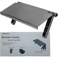 thumbnail image 1 of SURJDE TV Top Shelf, Computer Monitor Screen Caddy Top Shelf Mount Office Desk Storage Organizer Rack Universal 13 × 6 inch, 1 of 7