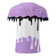 thumbnail image 4 of LIIPEE Summer Short Sleeve Tees For Men Ice Cream Print Crew Neck Casual T Shirts Male Comfortable Breathable Versatile Tshirt,XXXL, 4 of 4