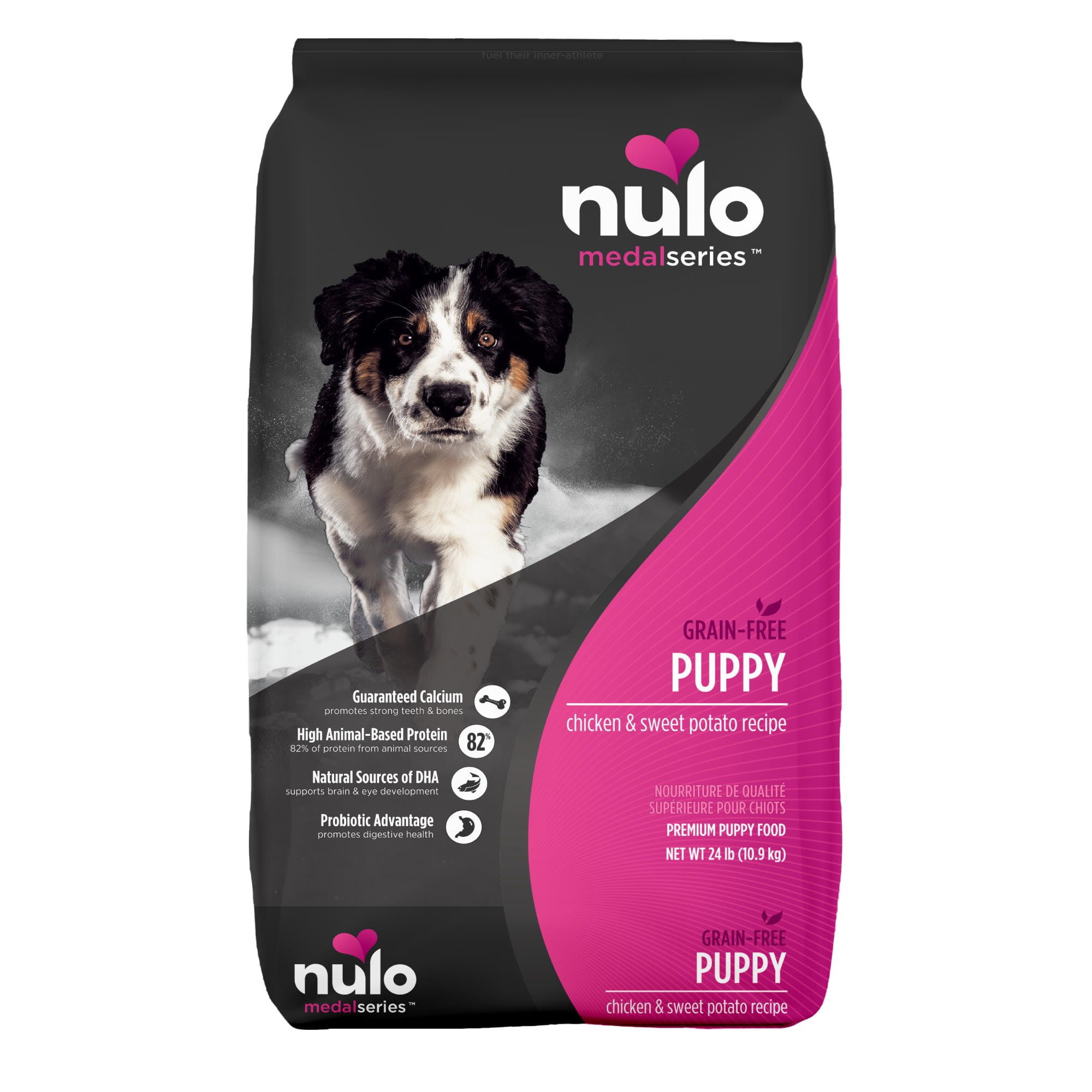 NULO MEDAL SRS DRY DOG FD PPY CHCKN SWT PTT RCP