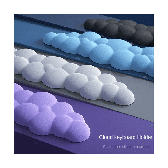 1 x Cloud Wrist Pads-Blue