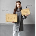 thumbnail image 5 of Darling Souvenir Personalized Engraved Laser Cut Wedding Guest Book Wooden Cover Sign-in Book Registry Guestbook Scrapbook-H2, 5 of 7
