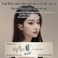 thumbnail image 5 of AI Real-Time Translation Earbuds, 144 Languages, Two-Way Translator Earbuds, Bluetooth 5.4 HD Sound, Multi-Mode Translating Earbuds for Travel Business Learning Compatible with iOS & Android, 5 of 8