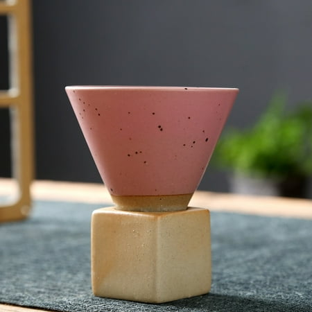 

1pcs Creative Retro Ceramic Coffee Cup Rough Pottery Tea Cup Japanese Latte Pull Flower Porcelain Cup Household New Pottery Mug