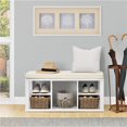 thumbnail image 4 of Banquette de rangement Parsons, blanc, 4 of 9