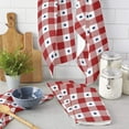 thumbnail image 3 of Independence Day Cotton Kitchen Towels Dishcloth July 4th Party Red White and Blue Star Check Absorbent Kitchen Dish Towels-Reusable Cleaning Cloths for Kitchen,Tea/Bar/Hand Towels,18x26inch 2 Pack, 3 of 6