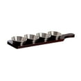 thumbnail image 4 of Juego de platos para , plato para servir con soporte, bandeja para aperitivos, plato para aperitivos, bandeja multifunción para condimentos de Plata con 4 rejillas., 4 of 8