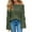 Army green, variant on Womens Off One Shoulder Sweaters Boat Neck Cable Knit Long Lantern Sleeve Loose Fall Trendy Pullover Tops