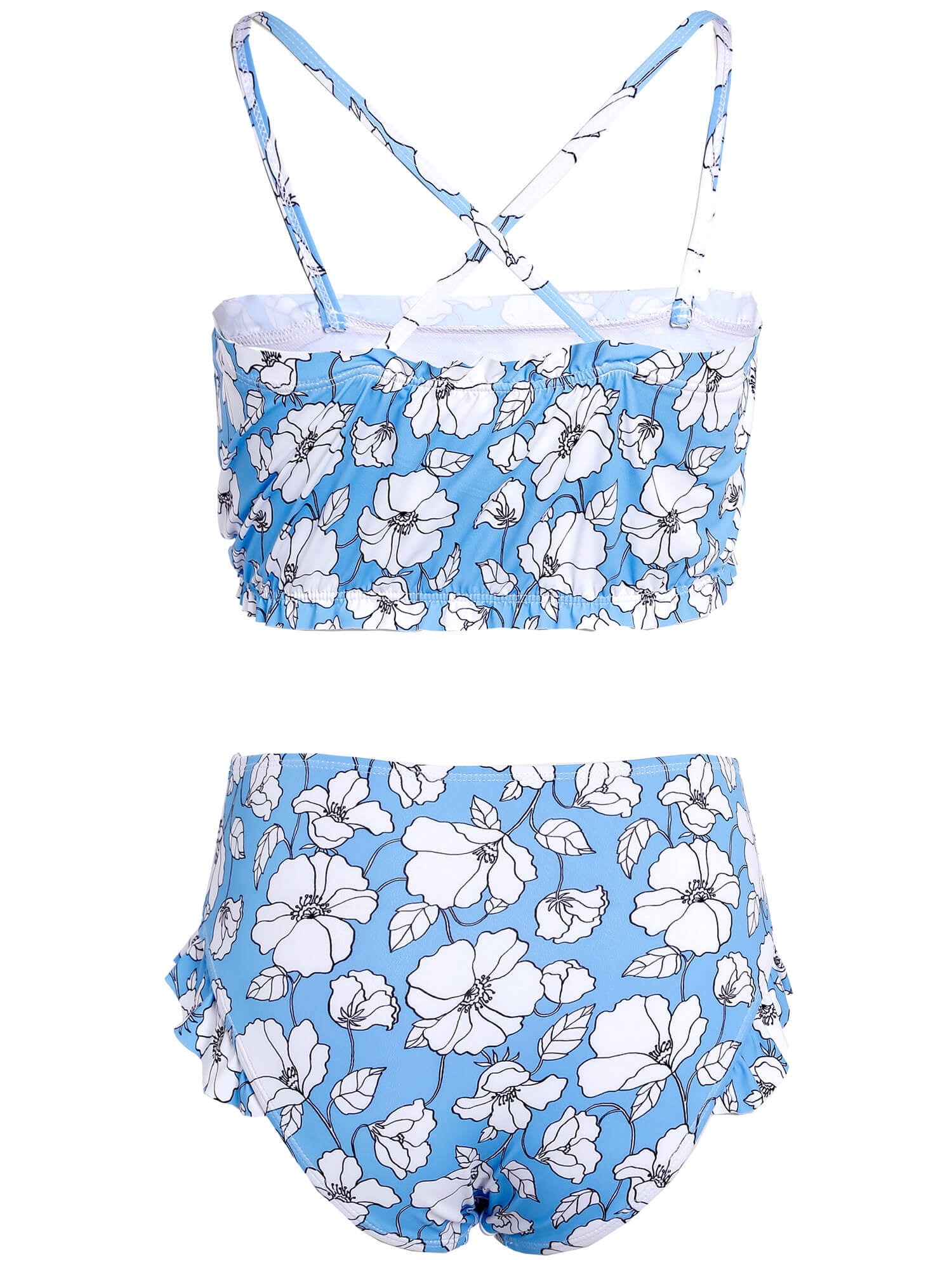 Buy As Rose Rich Girl Bathing Suit Kids Swimsuits Beach 2 Piece