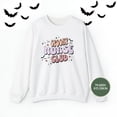 Spooky Nurse Halloween Sweatshirt, Oversized Retro Design, Haunted
