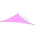thumbnail image 1 of Toldo de vela para el sol resistente a los rayos UV, resistente al agua, resistente al agua, triángu Tomshoo Rosa/Tipo 3, 1 of 7