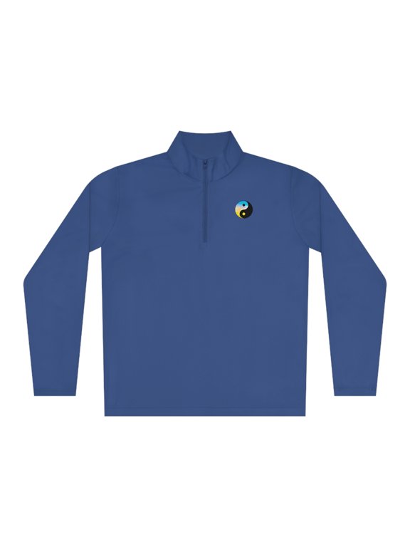 Yin-Yang Sunset Quarter-Zip Pullover