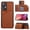 Brown, variant on For Xiaomi 12 Pro Skin Feel PU + TPU + PC Phone Case