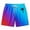 AB273 Blue, variant on Tisuna Men Swimming Trunks Elastic Waist Loose Fit 5 Inch Swim Shorts Casual Lightweight Mens Pool Beach Gradient Print Beach Shorts Size L Blue