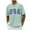 Green, variant on Round Neck T-Shrit for Men Casual Short Sleeve Workout Tshirts Loose Fit USA Letter Print Athletic Tees Tops L