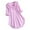 Pink, variant on PATLOLLAV Summer Womens Ladies Stripe Long Sleeve Turn-Down Collar Button Loose Top Shirts