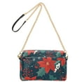 thumbnail image 2 of FORMRS Women Crossbody Purse with Chain Strap Vegan Leather Shoulder Handbag, Christmas Berries, 2 of 7