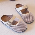 thumbnail image 4 of Gtoiithly Girls Summer Sandals for Kids Comfortable Lightweight Outdoor Play Shoes with Adjustable Straps for Toddler and Little Girls White 10.5-11 Years, 4 of 4
