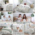 thumbnail image 6 of Aqua Teal Coastal Bedding 3 Piece Duvet Cover Set California King, Summer Beach Starfish Coral Nautical Rustic Soft Microfiber Comforter Cover with Zipper Closure & Pillowcases, Quilt Cover, 6 of 9