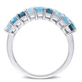 thumbnail image 4 of Everly Women's Topaz Sterling Silver Ring, 4 of 8