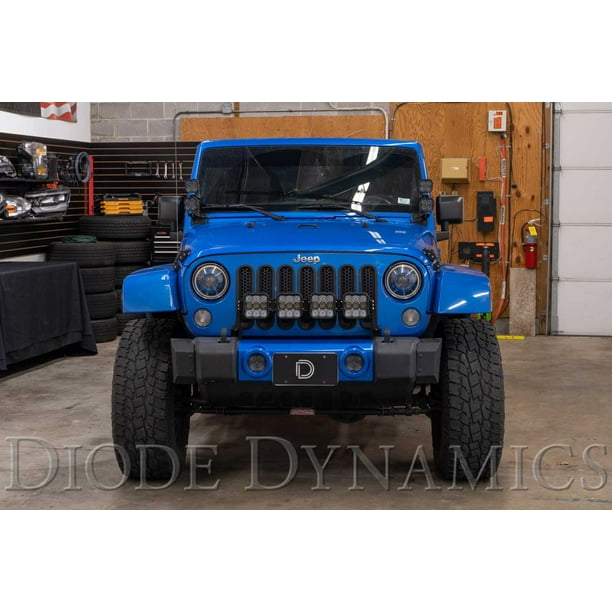 Diode Dynamics 20072018 Fits Jeep Wrangler JK SS5 4Pod CrossLink