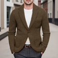 thumbnail image 2 of IWRICH Men's Shawl Collar Cardigan Sweater Button down Knitwear with Pockets Green M, 2 of 4