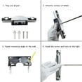 thumbnail image 5 of Modern Wall Light, Dimmable LED Wall Lamp, Warm White Light for Living Room Bedroom, 5 of 5