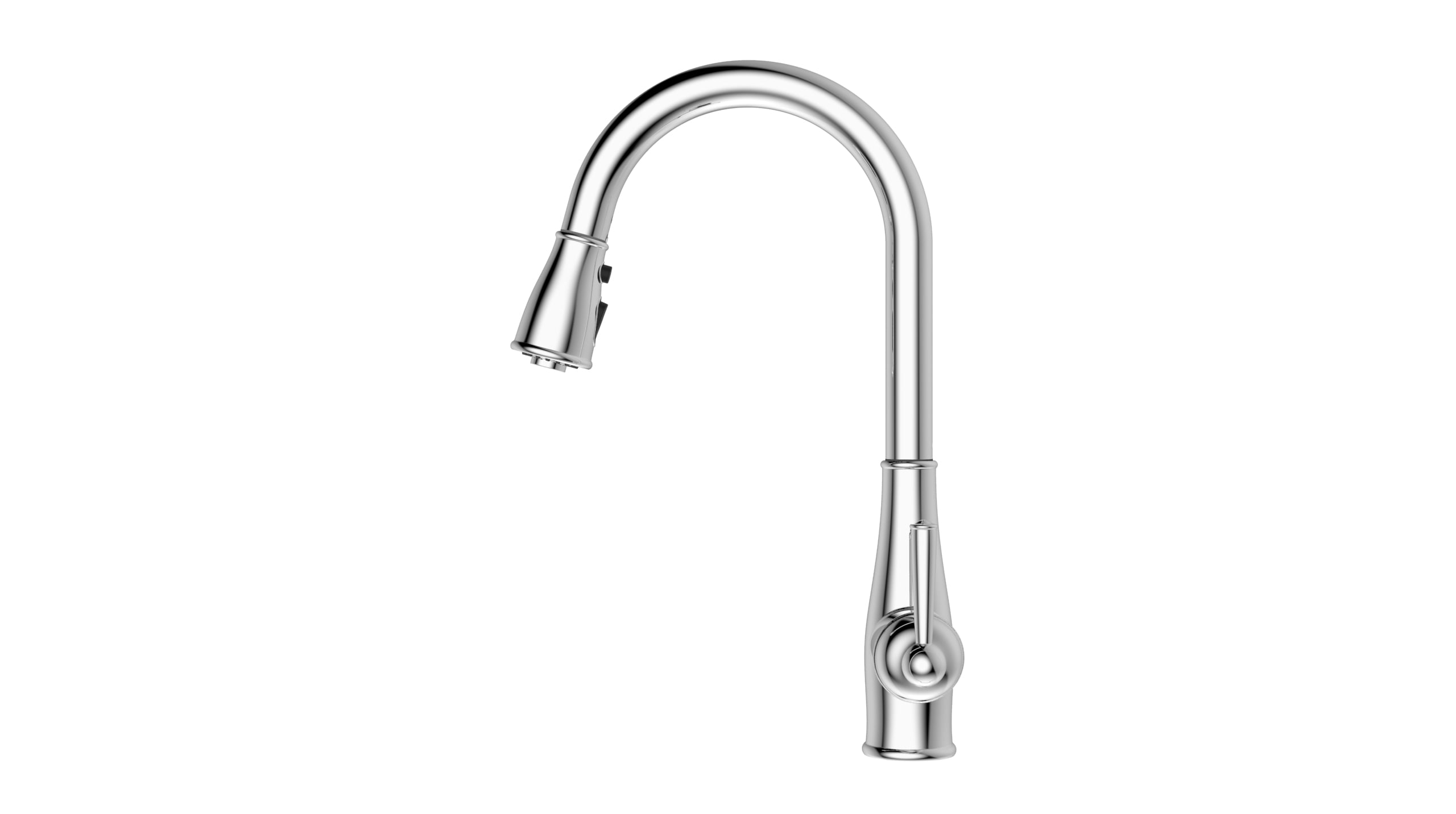 Belanger RUS78CCP Single Handle Pull-Down Kitchen Faucet, Polished Chrome