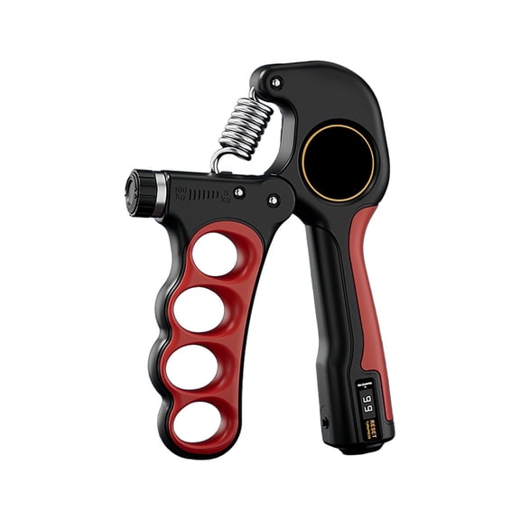 Naturace Grip Strength Trainer, Hand Strengthener with Adjustable Resistance 11-220Lbs, Automatic Counter, Ergonomic Design