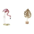 thumbnail image 1 of Estatua De Pájaro De Resina De Metal Con Forma De Hoja De Flamenco, Escultura Artística Moderna, Figura Nórdica Creativa, Adorno Abstracto Para Decoración De Mesa De Jardín Y Hogar., 1 of 8