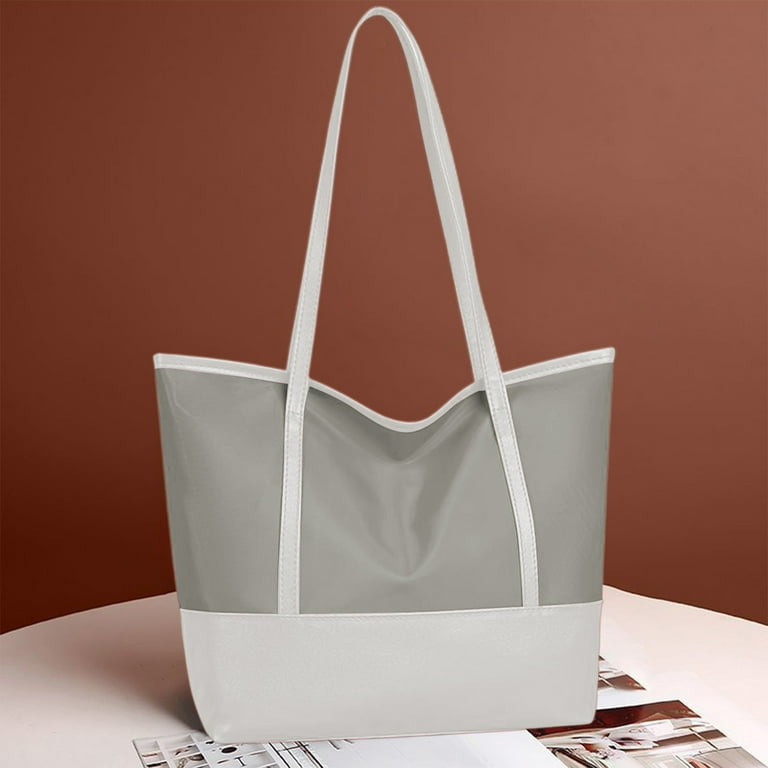 Women's Hobo Bag - Vegan Leather Large Tote Shoulder Purse, Soft Slouchy Handbag For Work & Travel