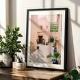 thumbnail image 4 of Marrakesh Souks - Marrakesh Marrakesh-Safi Morocco Photography Architecture Travel Poster Street Photography Vintage Botanical City Pastel Black Framed Wall Art Print 8 x 12 inches, 4 of 8