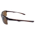 thumbnail image 3 of Maxx 14er Brown Polarized Lenses Black Frame Sports Sunglasses, 3 of 8