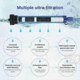 thumbnail image 2 of Outdoor Water Filter Straw Mini Portable Ultrafiltration Membrane Design Emergency Water Purifier Straw for Hiking Camping Fishing, 2 of 5