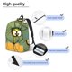 thumbnail image 3 of Balery Quirky Cartoon 123 Mochila Clásica Impresa Básica para Viaje, Mochila Escolar Resistente al Agua, Mochila de Lona con Correas Ajustables-Small, 3 of 5