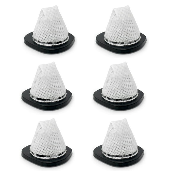 6 Pcs Replacement Vacuum Filters For Compatible with Bissell 3-in-1 Lightweight Stick Vac Model 2030, 20303, 20306, 20307, 20309, 2030H, 2030V, 2030X, 2030Z Compare to Part No 1611501