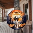 thumbnail image 3 of Mummy English Springer Spaniel Happy Halloween with Pumpkins Bats Spooky Fun Round Wood Sign Springers Dog Lover Gifts Hanging Wall Home Decor - 00019, 3 of 5