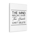 thumbnail image 2 of Inspirational Wall Art  The Heart Can't Delete Motivation Wall Decor for Home Office Gym Inspiring Success Quote Print Ready to Hang Unframed, 2 of 17