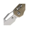 thumbnail image 2 of Microtech MSI Pocket Knife 3.88" Sheepsfoot Bohler M390MK Stonewashed Blade Fluted G-10 Handle Tan, 2 of 2