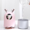 thumbnail image 3 of Jinsinto Humidifier Small Air Humidifier Cold Mist Mini Humidifier 300ml, Pink, 3 of 3