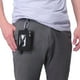 thumbnail image 4 of 3x Monedero De Tela Oxford Para Hombre Y Mujer, Informal, Para Correr, Con Tarjetero, Color Negro, 4 of 8