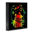 thumbnail image 3 of Stupell Industries Gradient Gaming Zone Black Framed Giclee Art, design by Marcus Prime, 3 of 8