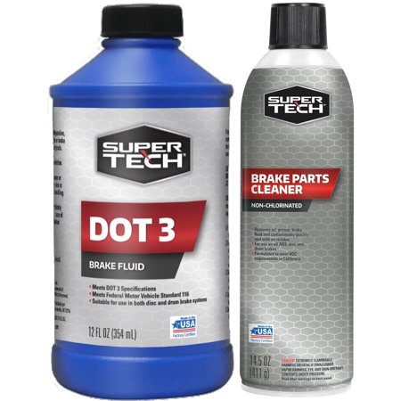 Super Tech Brake Treament 2-Piece DOT3 Bundle (Non-Chlorinated)