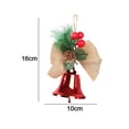 thumbnail image 2 of Christmas with bell Pendant Hanging ，Ornaments for Xmas Holiday Tree, 2 of 5