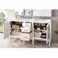 thumbnail image 4 of James Martin Vanities E444-V60d-3Af Addison 60" Free Standing Double Basin Hardwood Vanity, 4 of 6