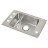 Elkay Drkad311965 Lustertone 31" Drop In Single Basin Stainless Steel Utility Sink - 4